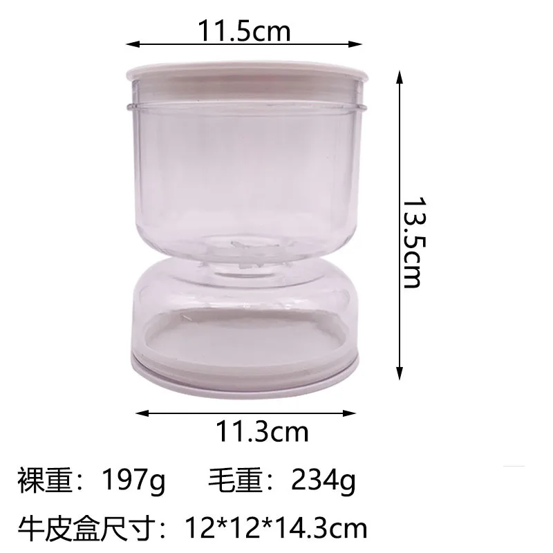 Airtight Kimchi Jar Food Storage Container Juice Separator Olive