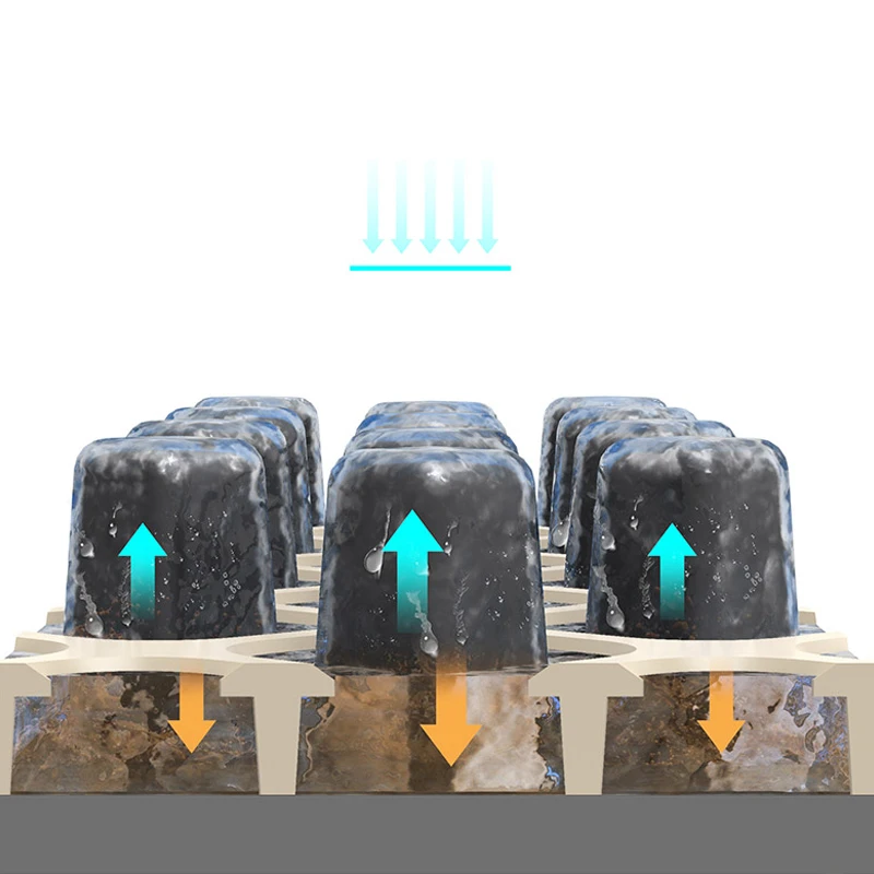 Optimizing Pva Material Clean and Dirt Shoe Sole Cleaning Floor Mat