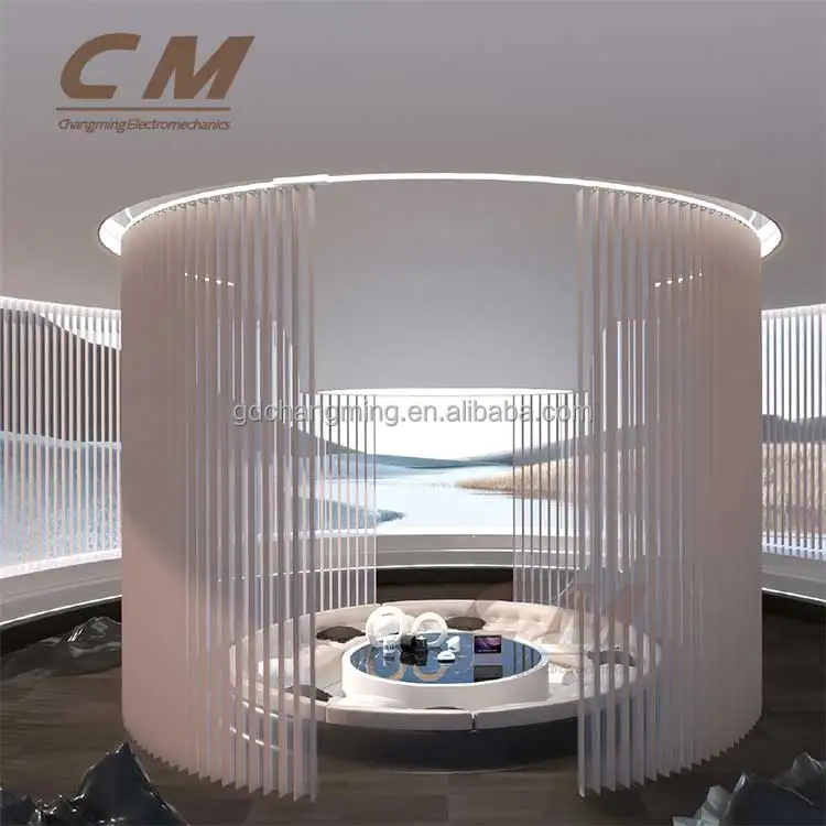 Newest Design Silent Electric Vertical Blind Track Vertical Blinds