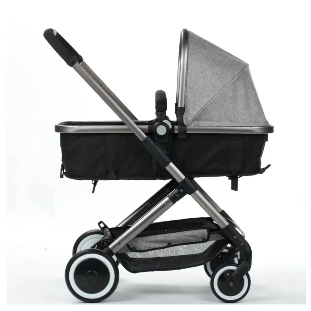Purorigin 2025 Lightweight Linen Baby Stroller Portable 3-in-1 Newborn Carrier Custom New Baby Product