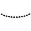 Black tassel hat