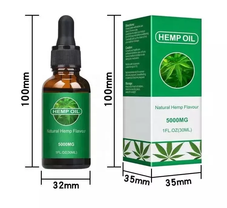 
 1000 мг, 3000 мг, 5000 мг, чистое натуральное пищевое эфирное масло конопли премиум класса CBD  