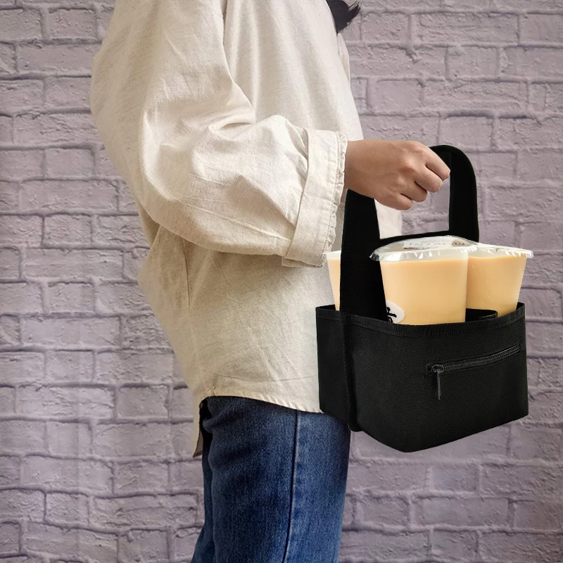 断熱フードデリバリーバッグ カップホルダー/ドリンクキャリア付き XXL Amazon｜FRESHIE 断熱フードデリバリーバッグ カップホルダー