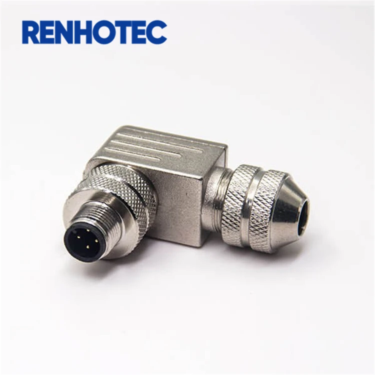 M12 Aviation Connector Waterproof Plug Video