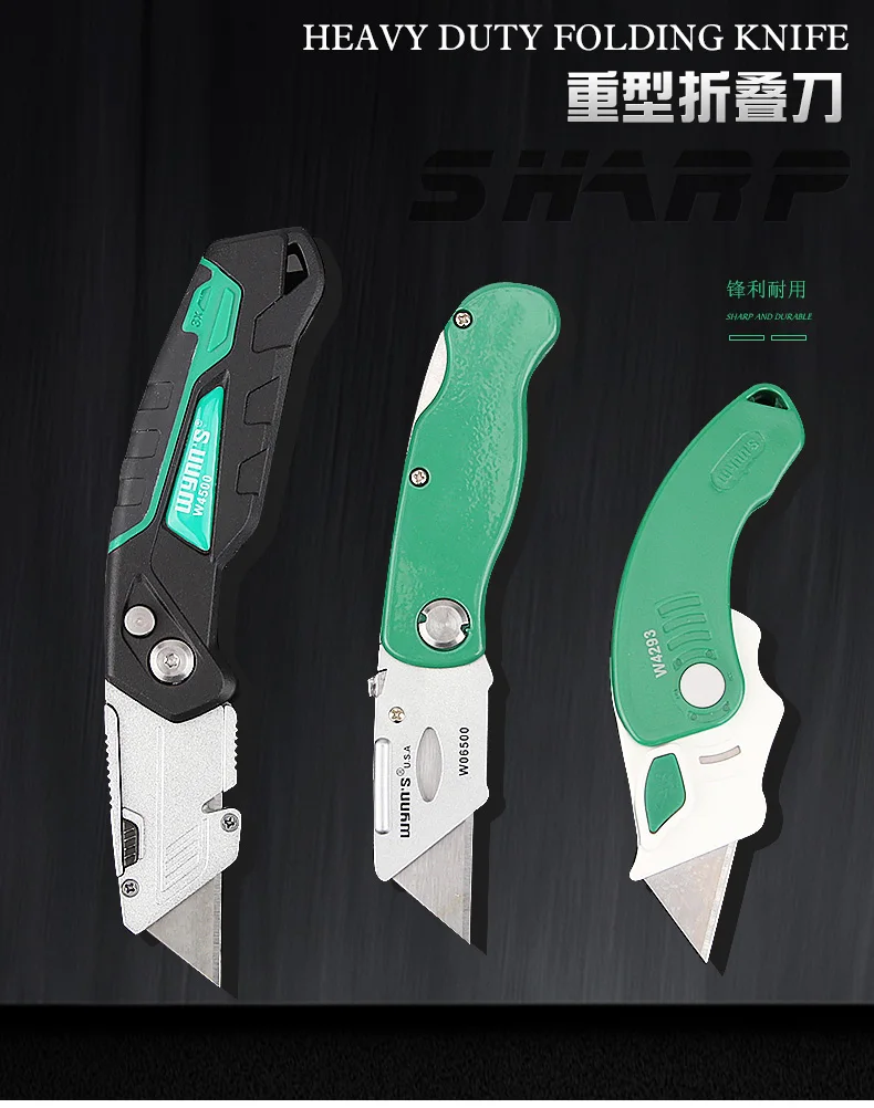 New Type Safety Pocket Knife Utility Multi Tool Mini Folding Utility