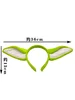 Super soft yellow green Youda baby headband