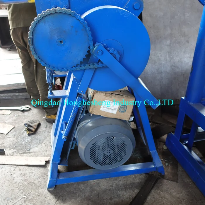 waste tire block cutter standard equipment