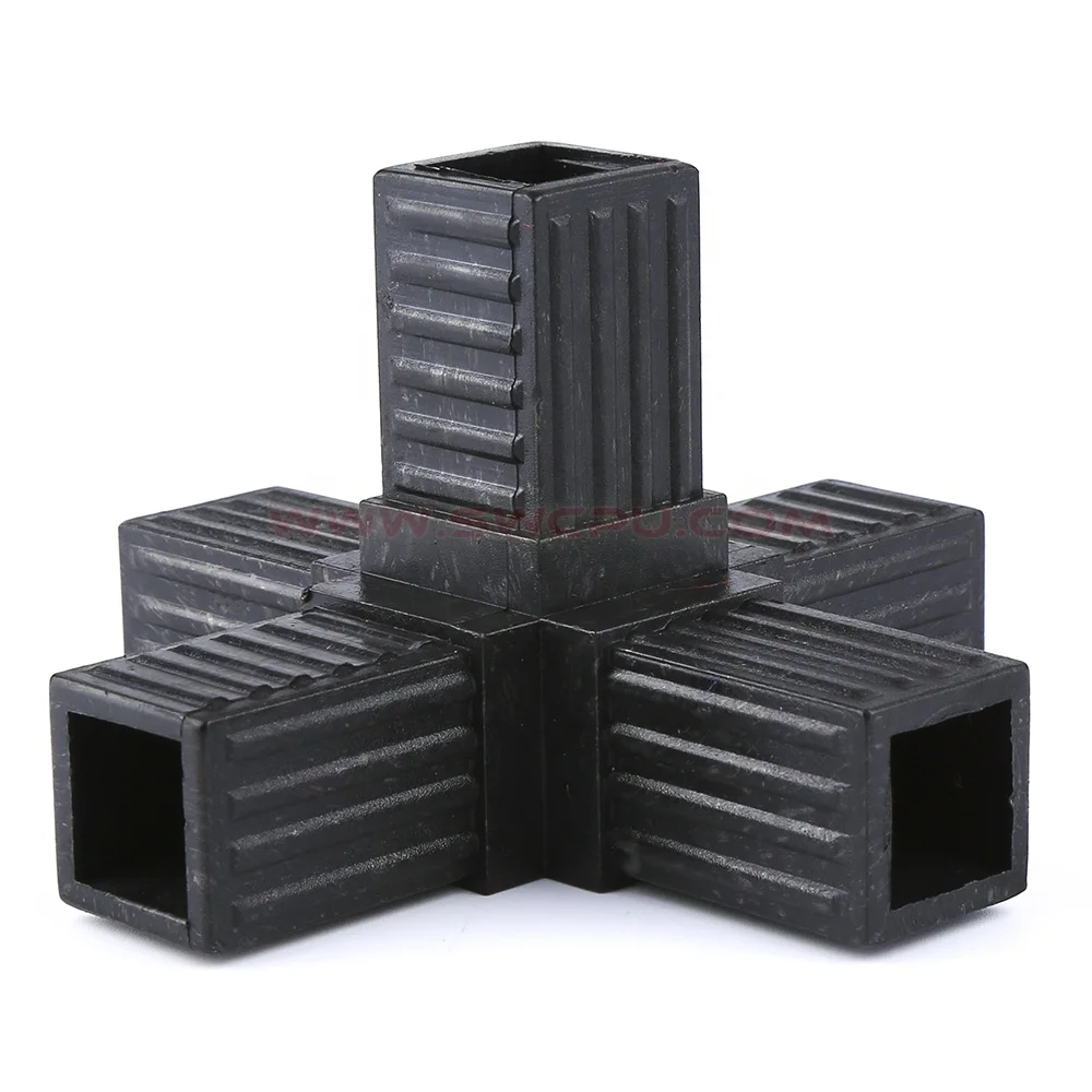 Pipe Connected Plastic Connector Molded square Tube Bushings