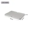 Gray small and medium lids
