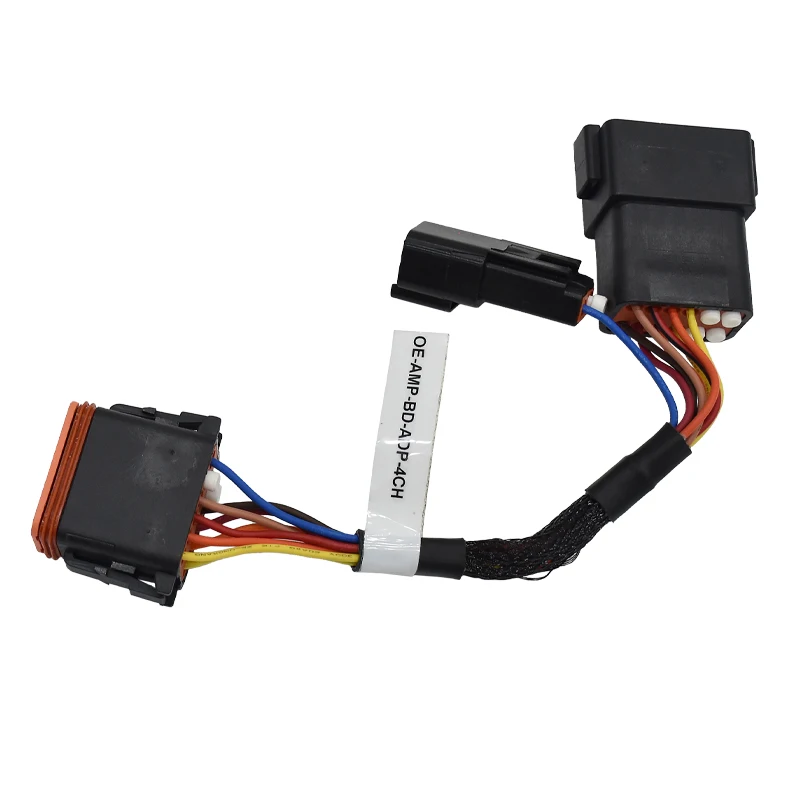 Custom Auto Audio & Stereo Speaker with 12 Pin Turn on Connector Wire Harness for Car Bus Suv Truck Trailer Rv