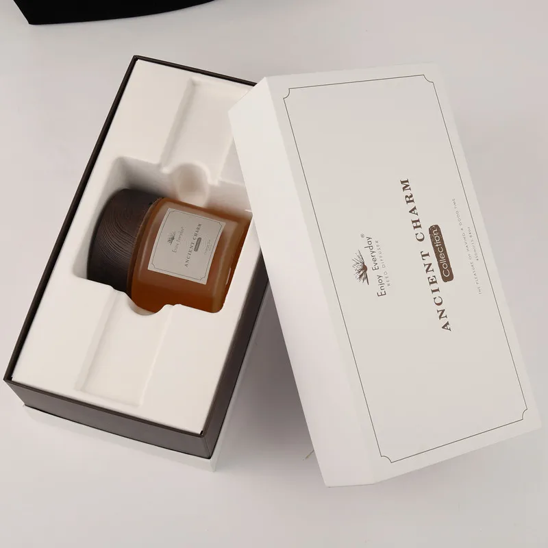 product oem eco friendly 100ml 200ml reed diffuser luxury glass bottle hotel home fragrance gift set reed diffuser-6