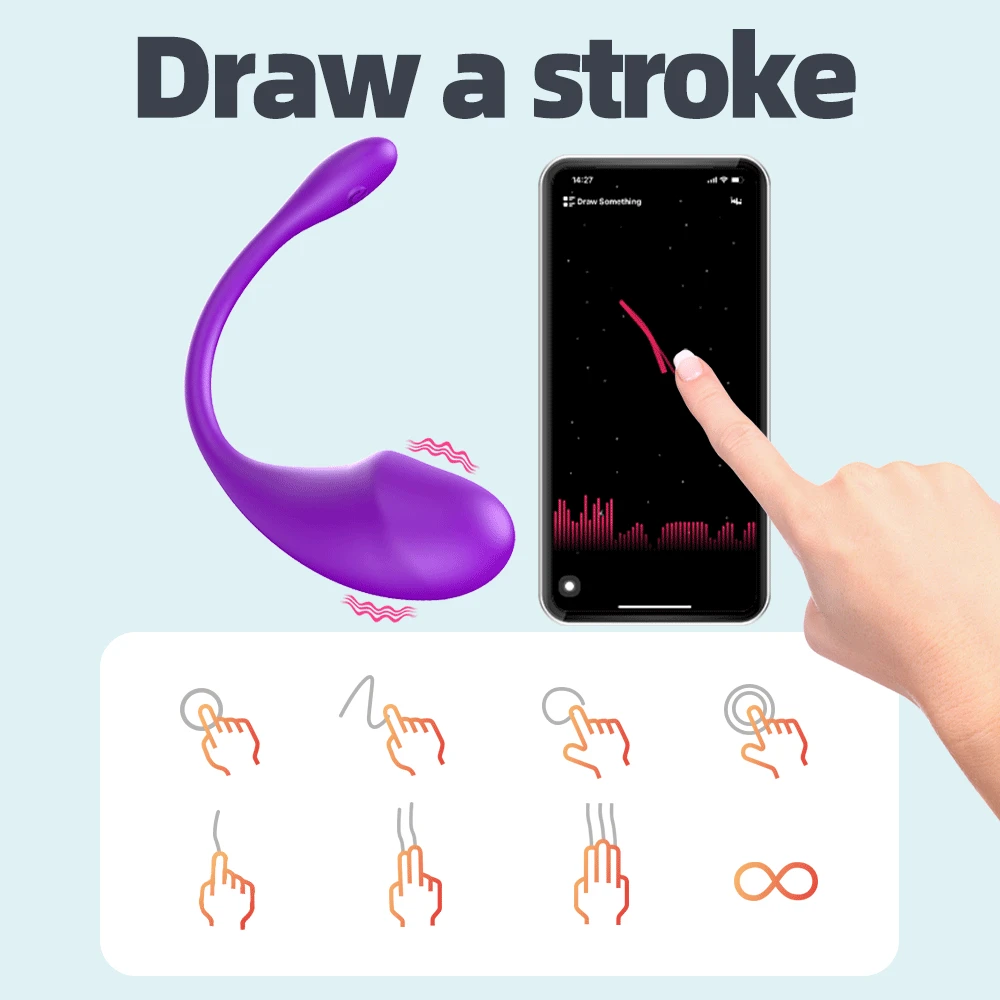 FairyKiss Wireless App Remote Control Egg Vibrator Clit Stimulate GSpot Dildo Wear Vibrating Panties Massager Sex Toy for Women