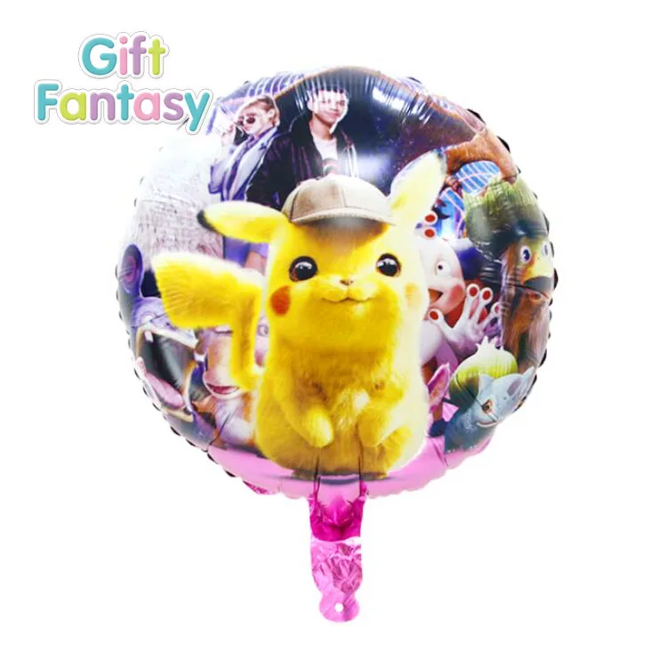 18 Inch Cartoon Character Balloon Party Decoration Pikachu Japanese Elven Game Series Helium Foil Pokemon Balloons Globos Buy 18 Inch Cartoon Character Balloon Decoration Pikachu Japanese Elven Game Series Helium Foil Pokemon