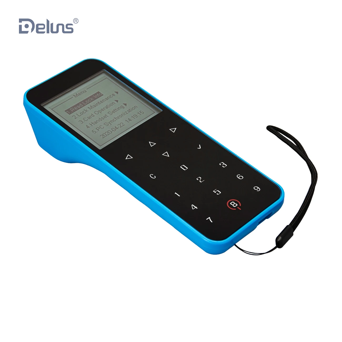 Deluns Smart Security Hotel Lock Management System Offline and Online Special Design for Key Unlock