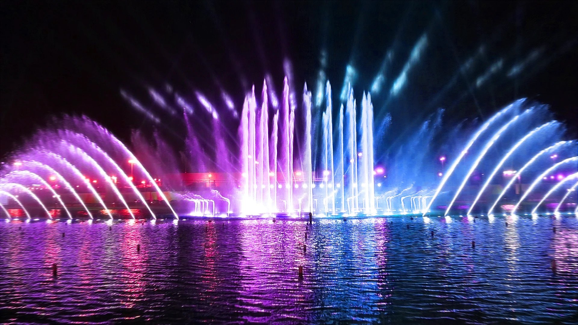 Multimedia Controlled  Water Fountain Water Features Pool Musical Dancing Fountain Show Outdoor