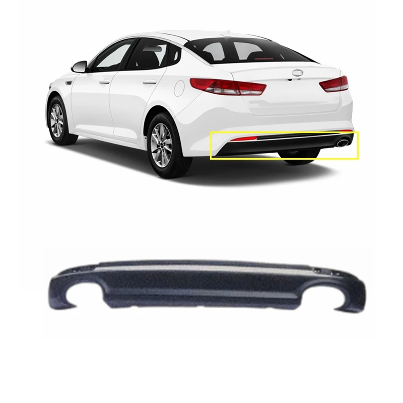 OEM high quality auto parts car body kit rear bumper cover lower valance for KIA optima 2016 2017 2018