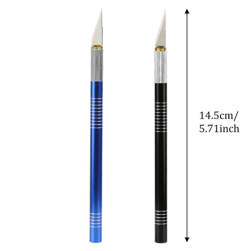 High Quality Aluminum Leather Handwork Tool  Pen Knife for Paper Hobby Art Craft Knife