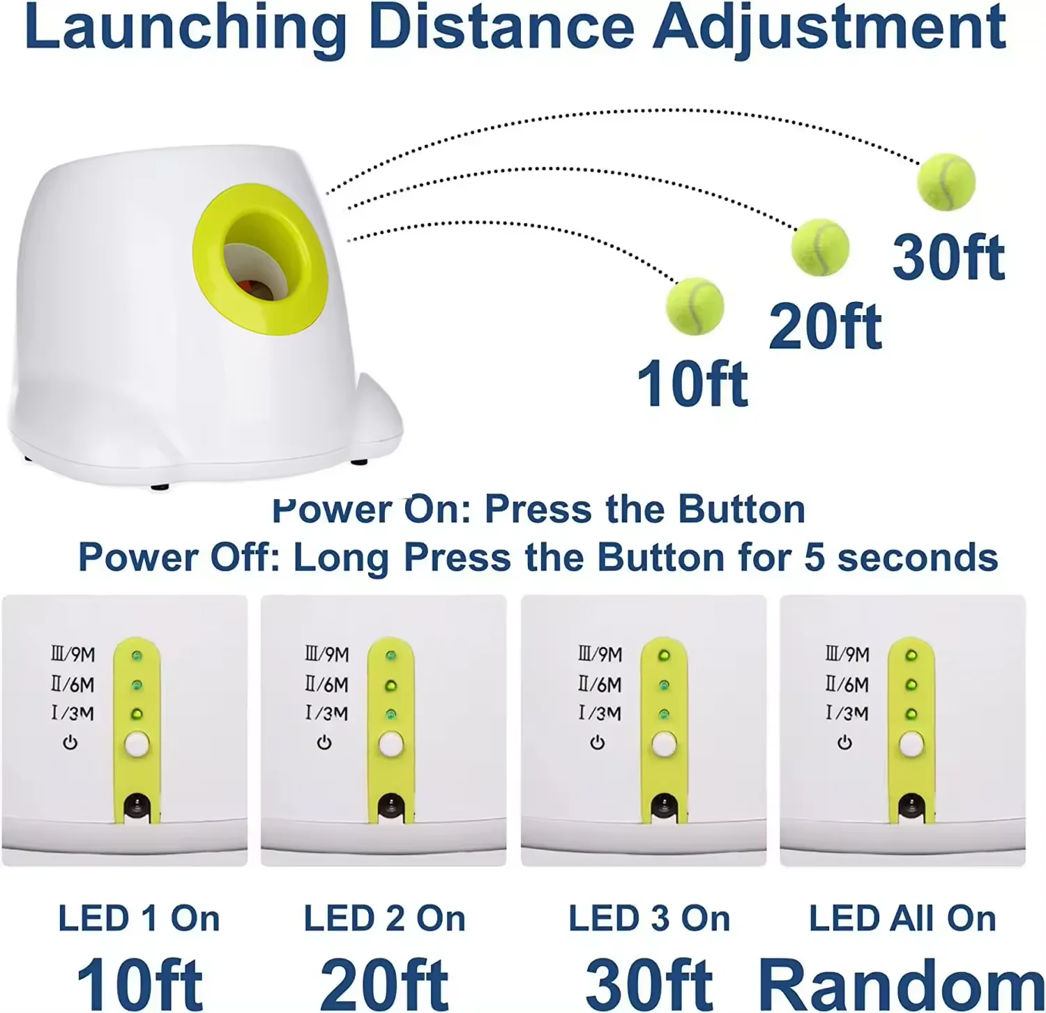 AFP High Quality Interactive Dog Toy Electric Pet Ball Throwing Machine Automatic Dog Ball Launcher Smart Dog Fetch Training Toy