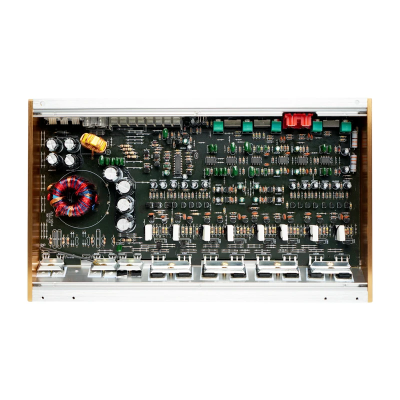 OEM производитель 1000 Вт Профессиональный высокой мощности 4-канальные системы 12В автомобильный аудио усилитель для автомобиля