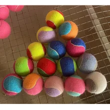 Manufacturer Wholesale Beginner Practice Eco-friendly Tennis Ball Customizable Logo for Training & Photography Props