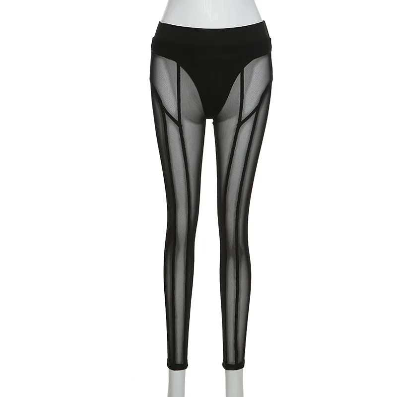 Buy Sheer Pants,Leggings Mesh,Bottoms 