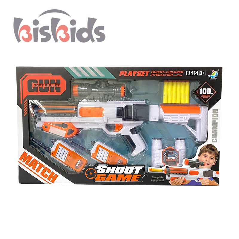 55CM Realistic Shell Ejecting Toy Gun Soft Graffiti Assemble Air Soft Bullet Police Set Shell Ejecting Most Popular Toy Gun