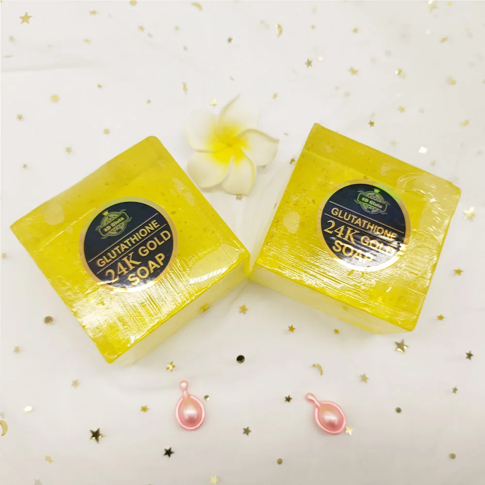 The Best Selling Whitening and Moisturrizing Skin Care GLuta 24K Gold Soap Product WIth Collagen and GLuta for Black Skin The Best Selling Whitening and Moisturrizing Skin Care GLuta 24K Gold Soap Product WIth Collagen and GLuta for Black Skin