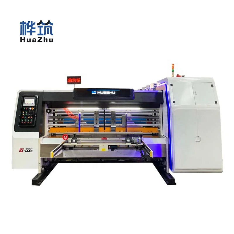 HUAZHU 2024 Automatic High Quality Intelligent Corrugated Carton Box Printing Machine Corrugated Box Making Machine in China
