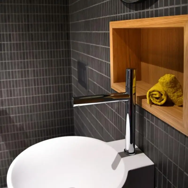 Waterproof Modular Steel Wood Prefabricated House European Style Small Home Villa Office Bathroom for Apartment Warehouse Use