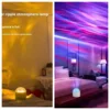 One Lamp with 2 Shapes [Yellow Water Ripple + Purple Aurora]