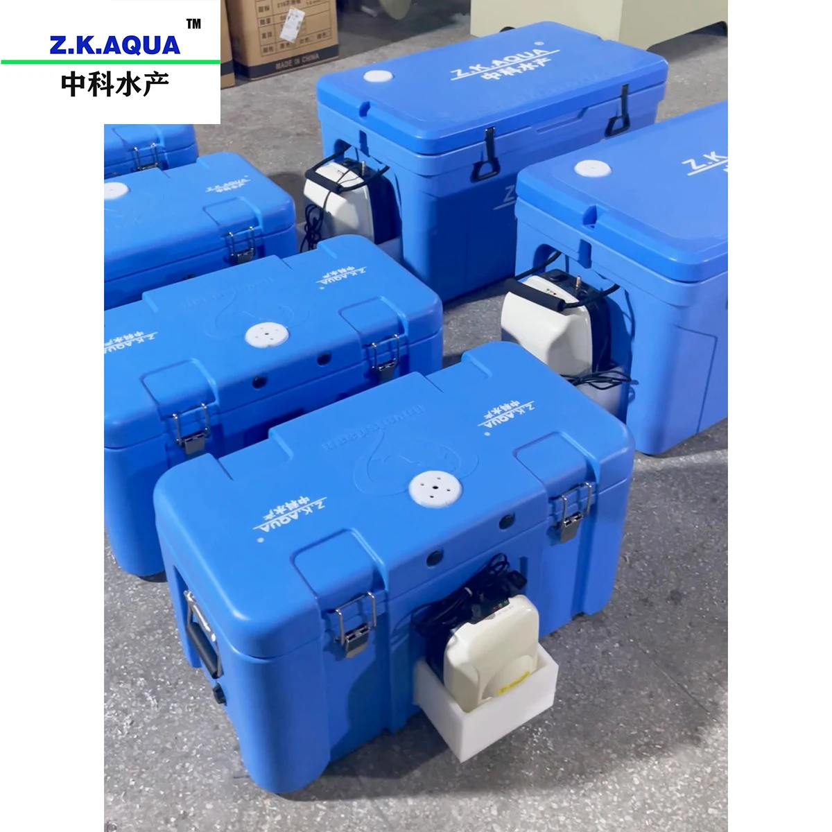 Live Fish Transport Box 110L - Z.K.AQUA - Constant Temperature