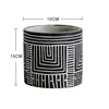 Motif noir 15cm
