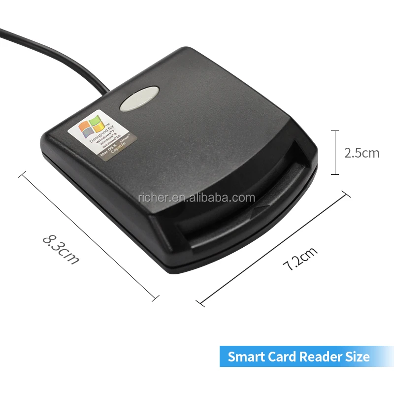 Emv ID Usb Smart Card Reader / Write Iso7816 Pcsc SCR-N99