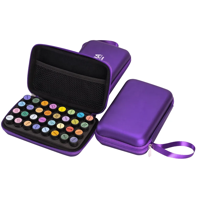Custom Eva case Storage Paint Carry Case Organizer With Foam Insert Holder for Essential Oil Bag