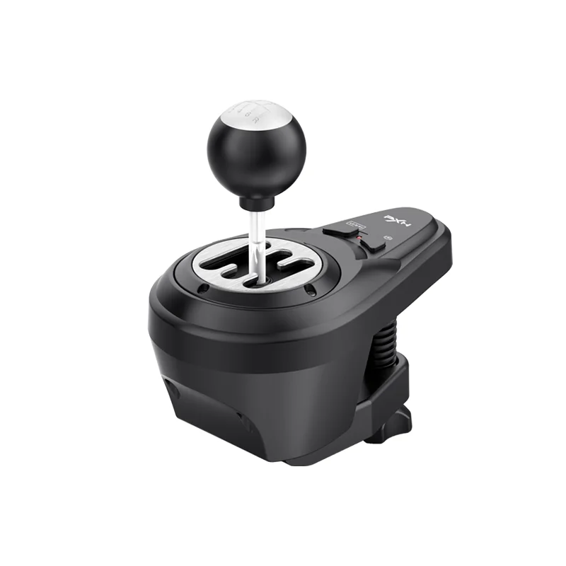 PXN V99 Sim Racing Wheel with Dual-Motor Vibration, Clutch, and