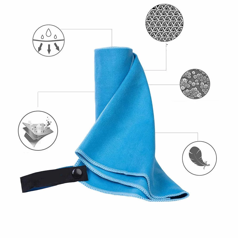 40x80cm Microfiber Towels for Travel Sports Fast Drying Super Absorbent Ultra Soft Jogging Gym Beach Swimming Yoga Towel