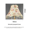 Romantico fondo jacquard con apertura da 40 cm