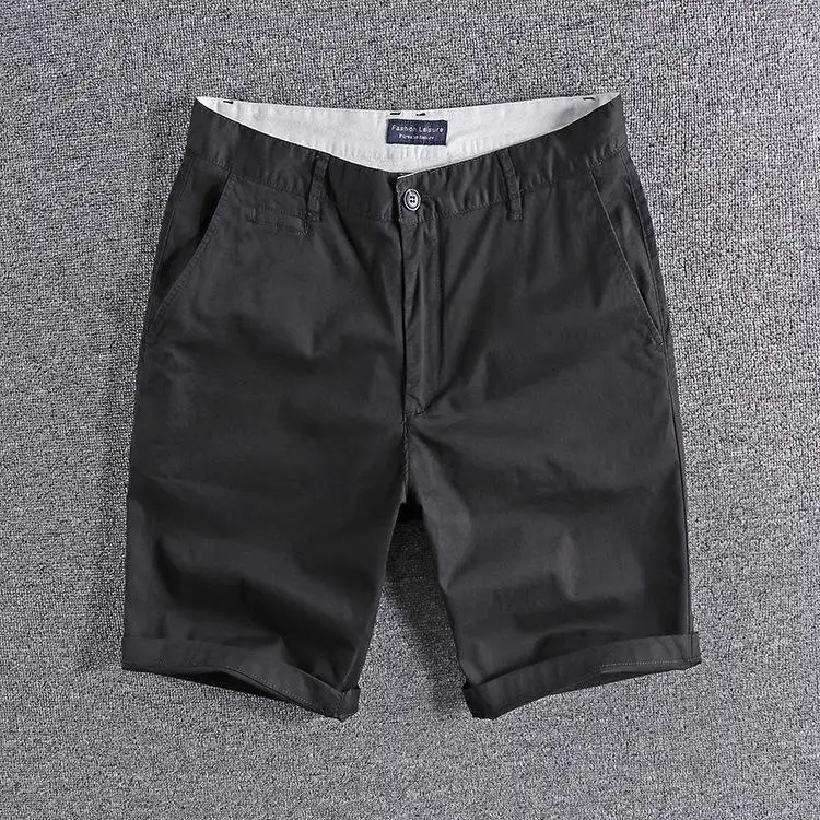 2022 Sommer benutzerdefinierte Herren-Shorts Fabrik Großhandel günstige Shorts Herren Khaki Chino-Shorts Herren378_voghion.com