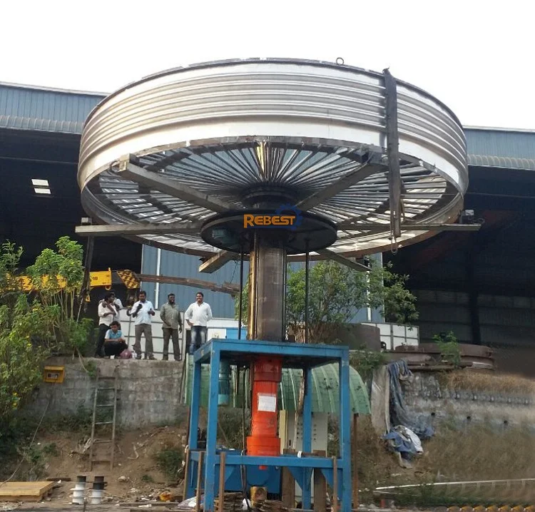 Metal Bellows Forming Machine to Make DN3000 Diameter 3000 Metal Bellows Expansion Joint Forming Machine