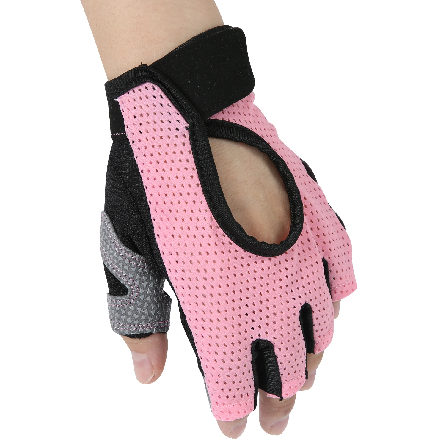 Летние тонкие мужские и женские спортивные перчатки для занятий спортом на открытом воздухе, езды на велосипеде, тяжелая атлетика, дышащие спортивные перчатки с укороченными пальцами