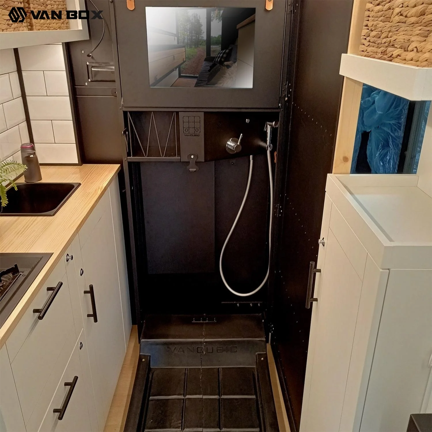 Compact Camper Van With Ensuite Bathroom High Campervan Sale Luxury Mini Caravan Box Kit Modular Motorhomes Campervan