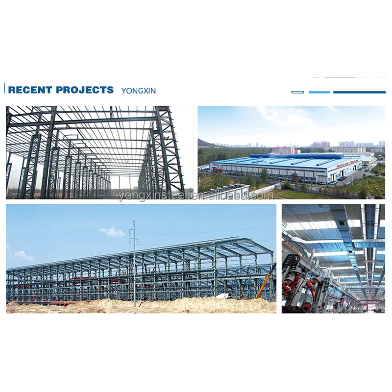 Build Steel Warehouse Engineered for High Rise and Large Span with Hurricane Proof Prefab Steel Structure Workshop