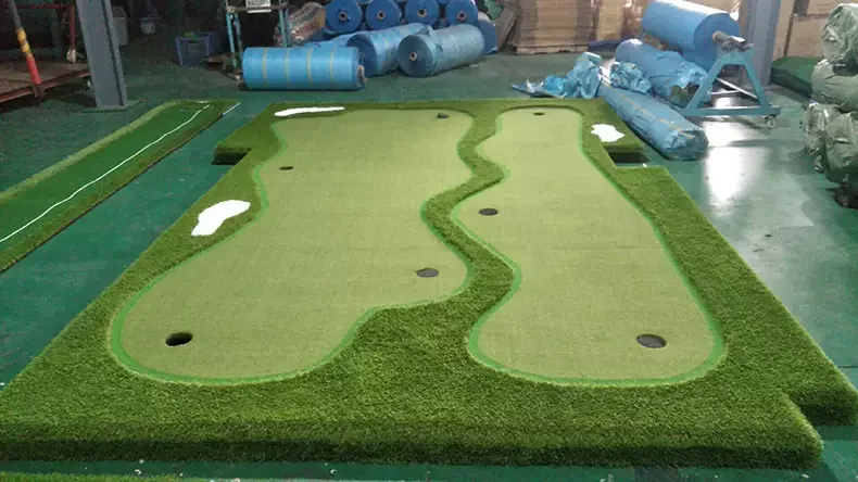 PGM GL006 Custom Mini Golf Course Artificial Grass Putting Green Mat Practice Golf Putting Green