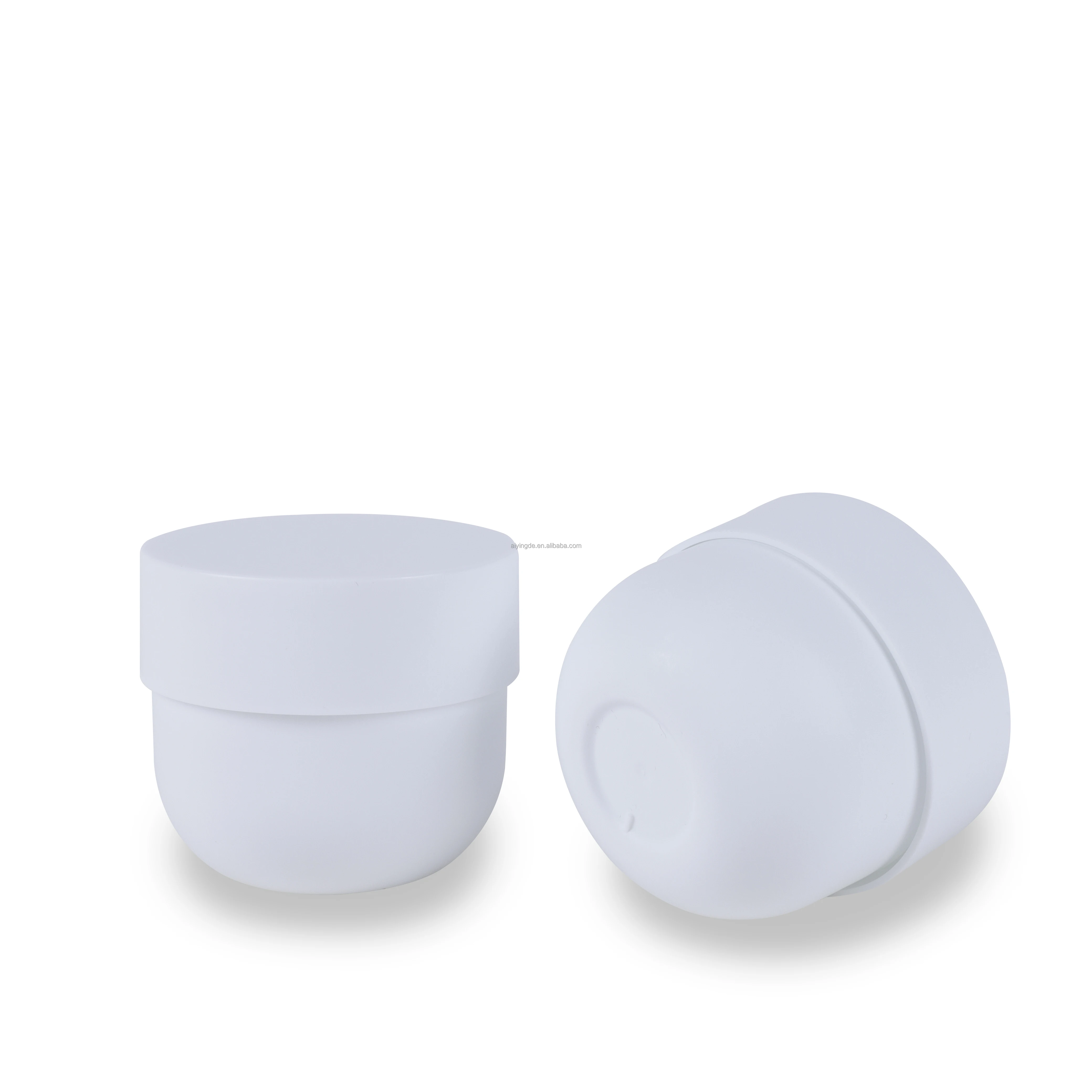 150ml 200ml Frosted Cosmetic Jar Plastic PP Empty Ice Cream Body Scrub Jars Facial Cleanser Containers