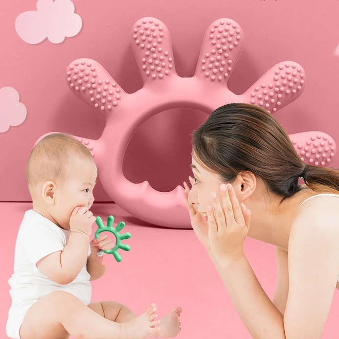 Wholesale Organic Soft Custom Food Grade Diy Teething Baby Silicone