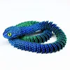 Blue green viper 60cm