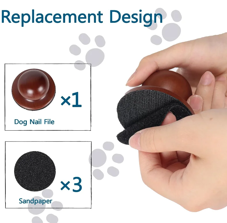 Dog Nail File Sandpaper Scratch Board Nail File Grinders For Pets Small