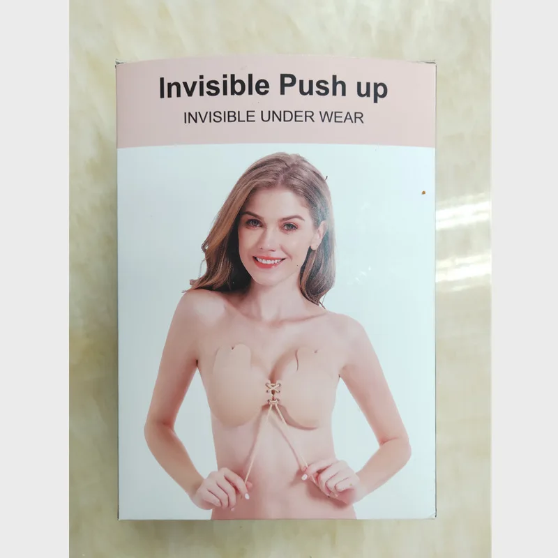 Reggiseno Adesivo In Silicone Appiccicoso Senza Spalline Push Up - 2