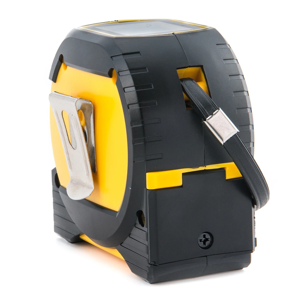 TPR Coated ABS case 2-in-1 Battery Included Accurate Measurement Tool  LCD Display Ft/in/M Digital Measuring Laser Tape Measure
