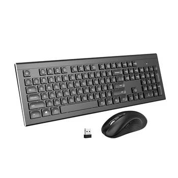 COUSO Wholesale Office Computer Keyboard 2.4Ghz Bluetooth Wireless Keyboard and Mouse Ergonomic Rechargeable Keyboard and Mouse